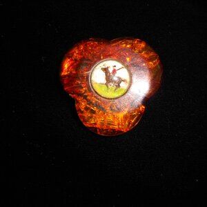 Art Deco Unusual Essex Crystal Clip